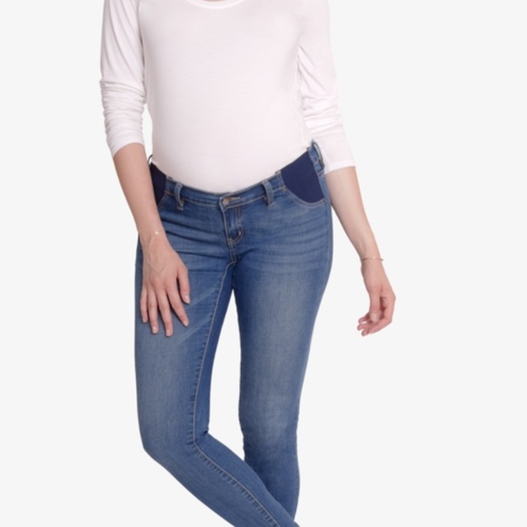 Isabel Maternity skinny ripped Jean - Picture 5 of 7